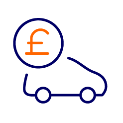 Company car tax for employees icon
