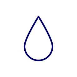 Cartoon drop of liquid