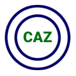 blue and green caz graphic