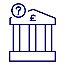 Your bank details icon