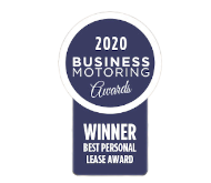 2020 Business Motoring Award Best Personal Lease