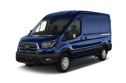 E-Transit Double Cab Angular Front