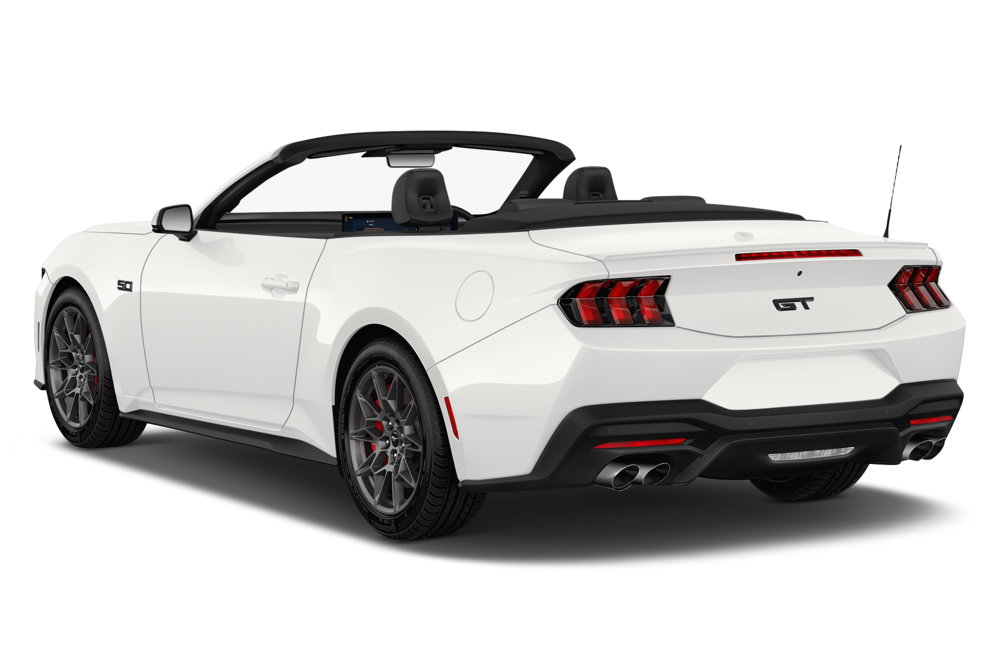 Mustang Convertible Angular Rear