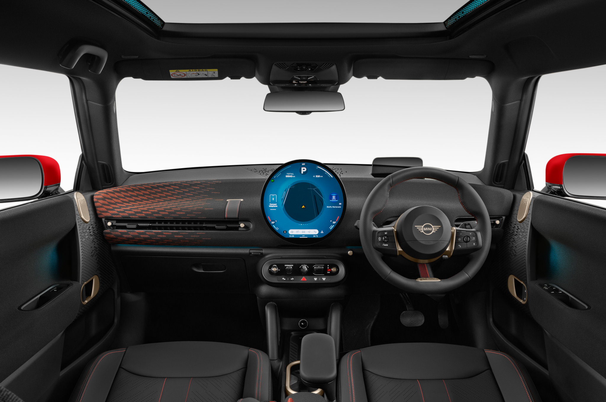 Electric Cooper Dashboard