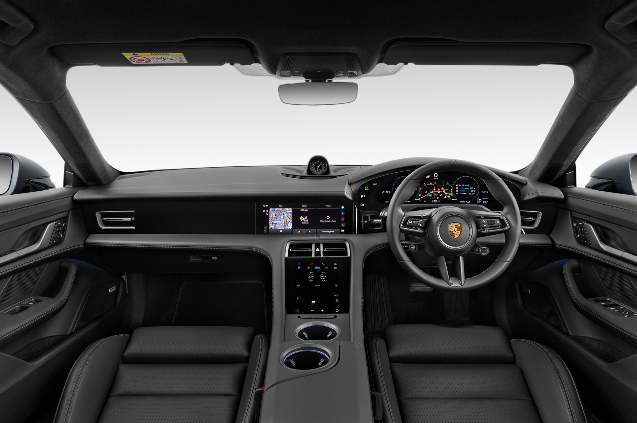 Taycan Sport Turismo Dashboard