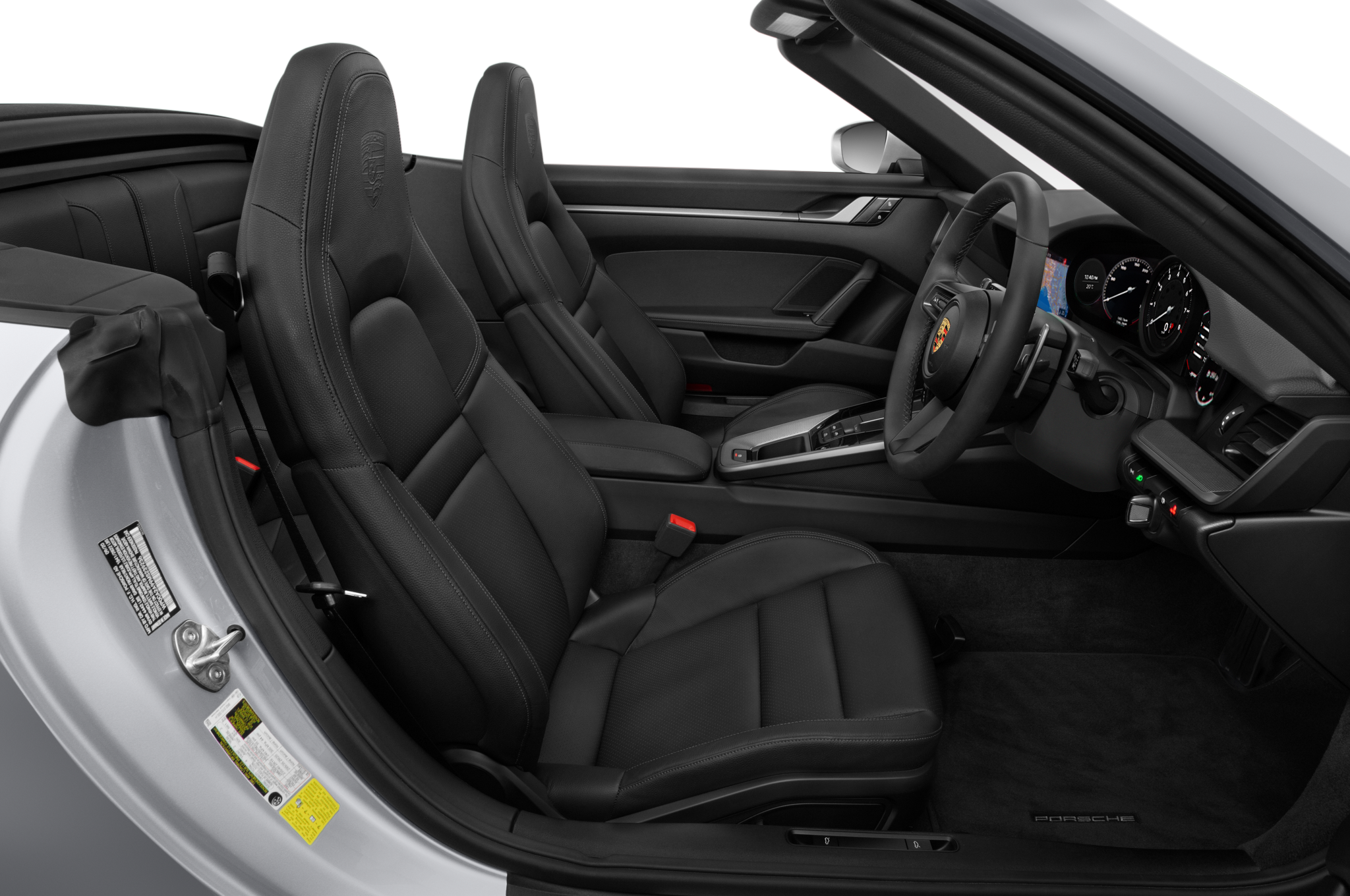 911 Carrera Cabriolet Front Seat