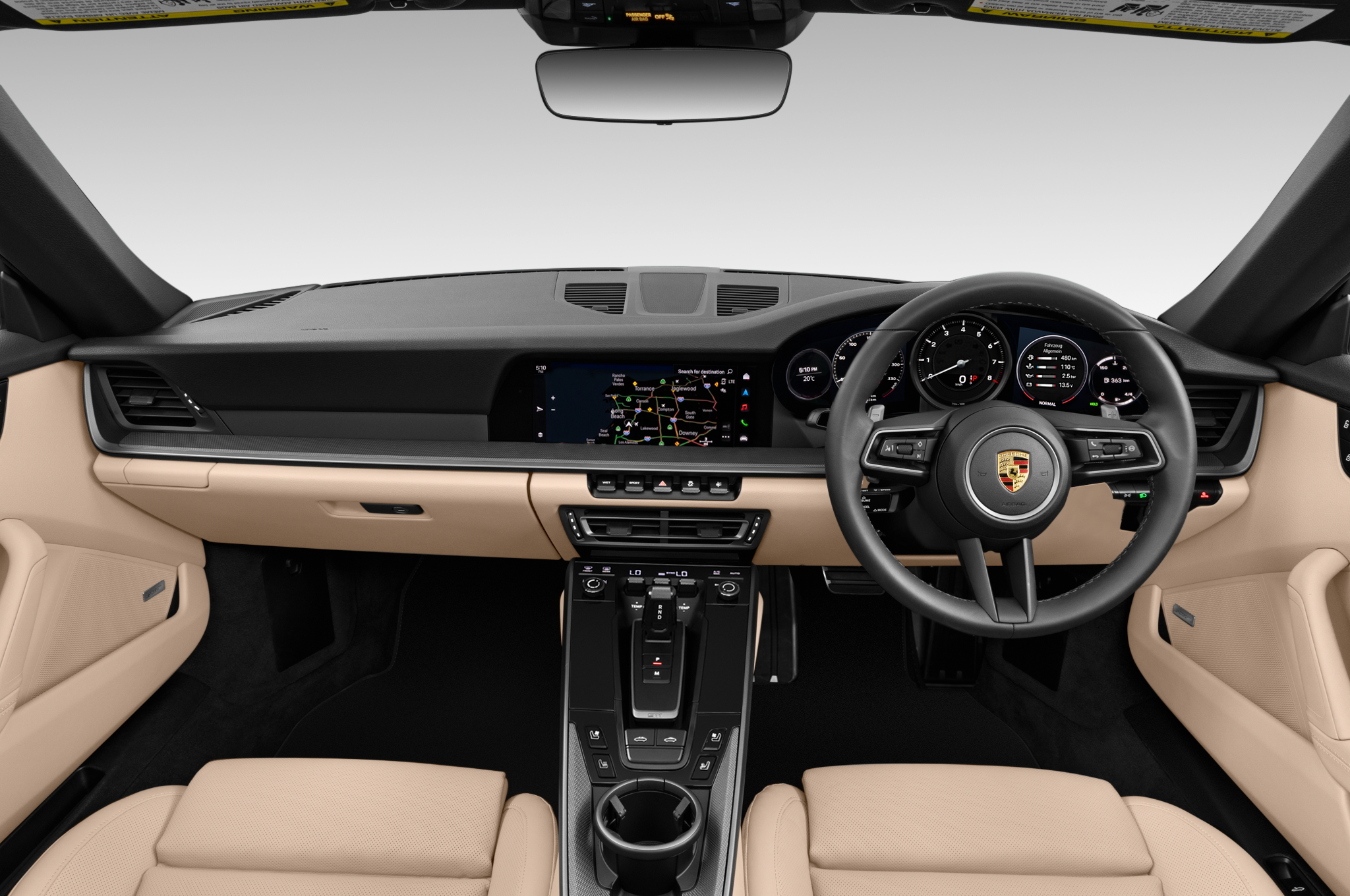 911 Targa Dashboard