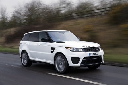 Range Rover Sport SVR Makes a Splash on Forecourts