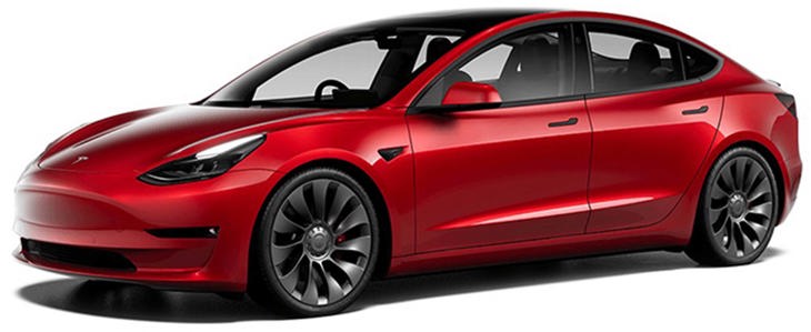 Tesla Model 3 Performance AWD (Performance Upgrade) Auto MY19