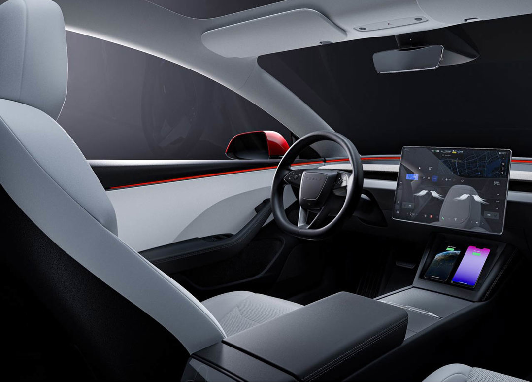 Tesla Model 3 interior