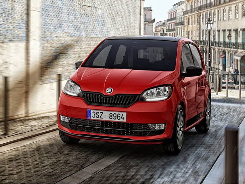 Skoda Citigo driving