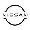 nissan logo on white background