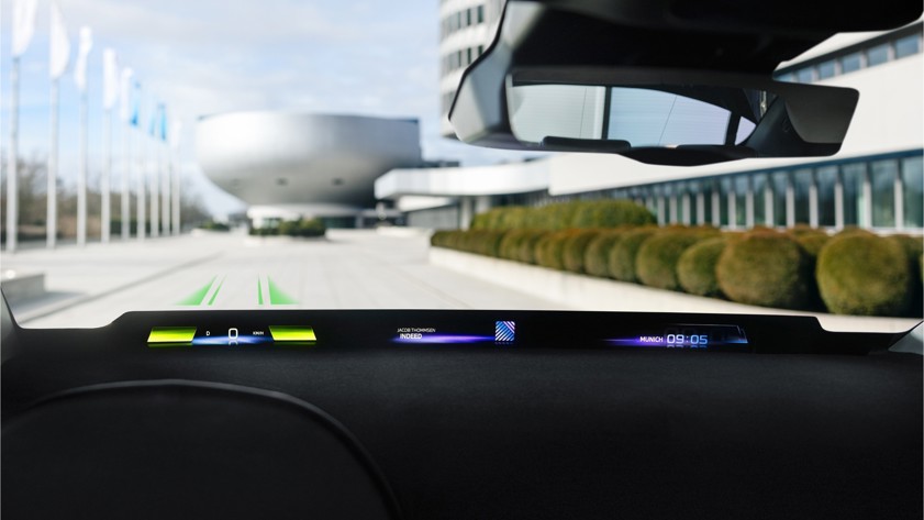 BMW's new panoramic head-up display