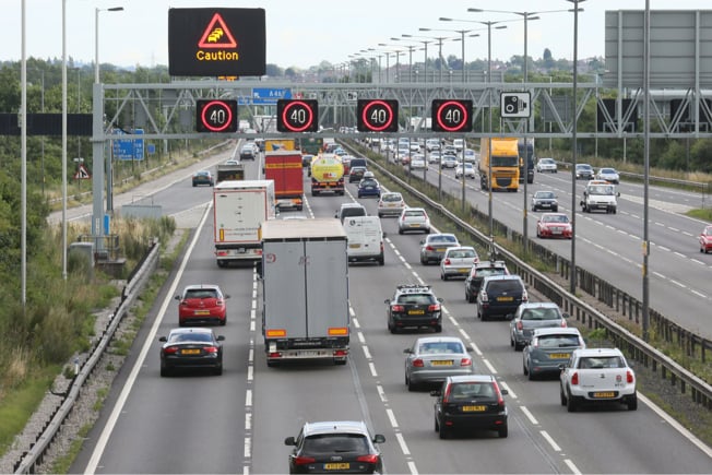 Traffic on the Motorway