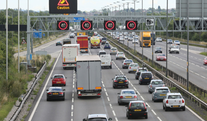 Traffic on the Motorway