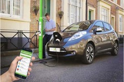 lampost EV charging station