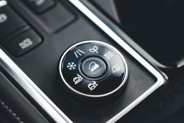 Centre console close up