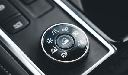 Centre console close up