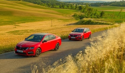 The new Skoda Octavia vRS 245