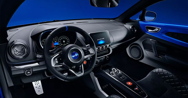 Alpine A110 Interior