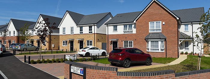 street of houses