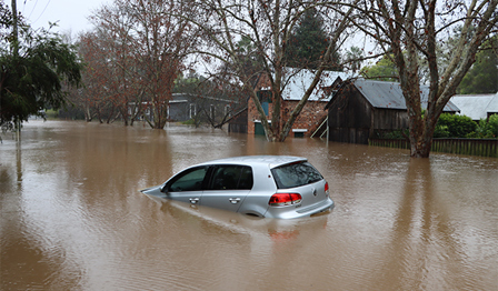 Driving Through Flood Water