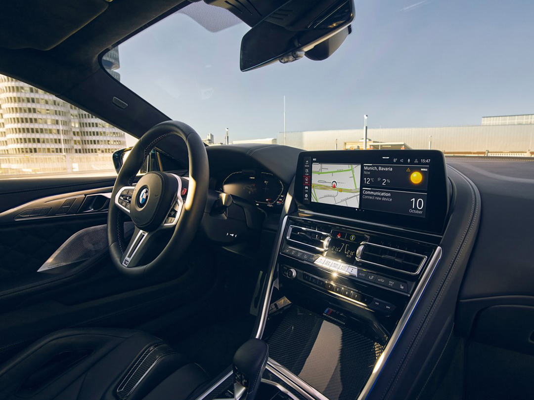 BMW M8 Coupe Interior