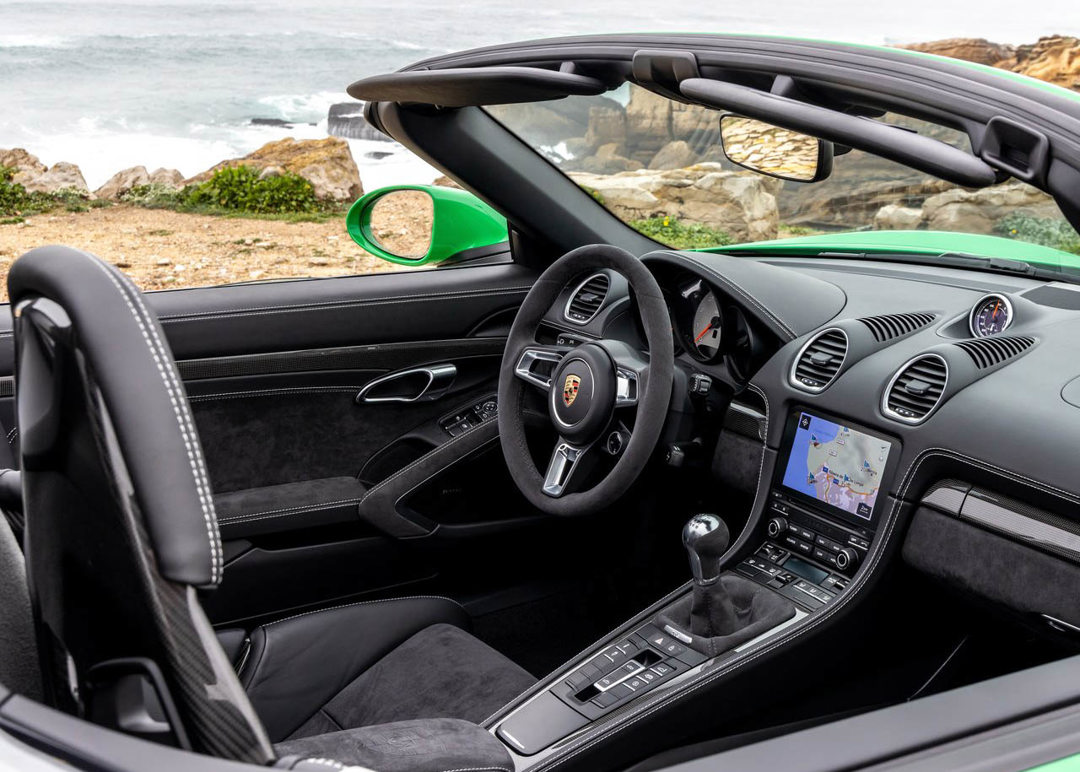 Porsche 718 Boxster interior