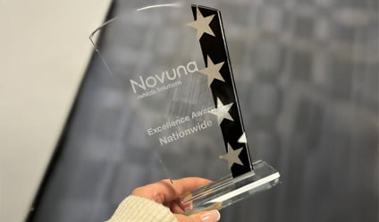 Novuna Vehicle Solutions Excellence Award 2024