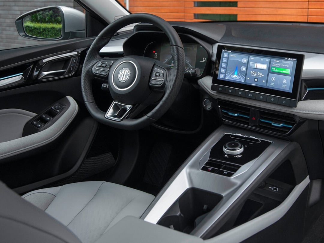 MG5 EV Interior