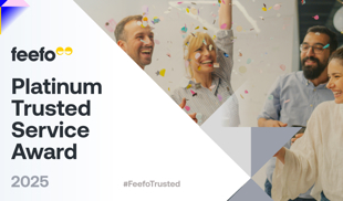 Feefo Platinum Trusted Service Award 2025 Image