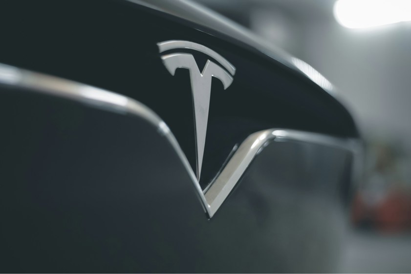 Tesla badge