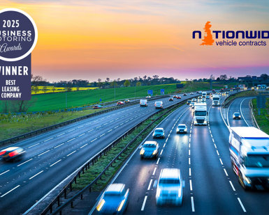 cars driving on motorway
