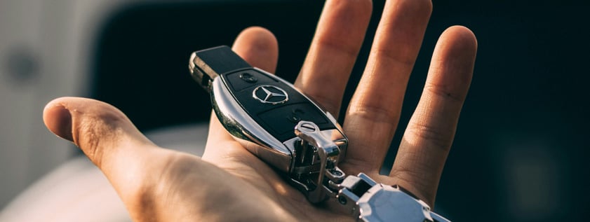 New car keys image