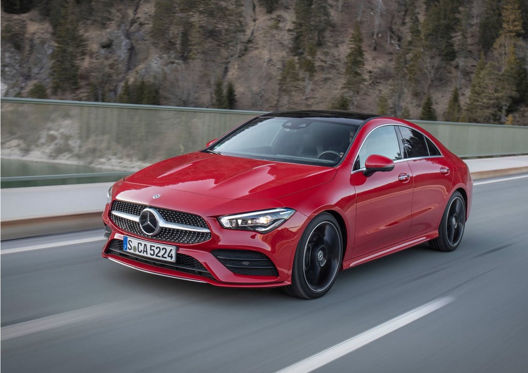 Mercedes-Benz CLA Coupe exterior