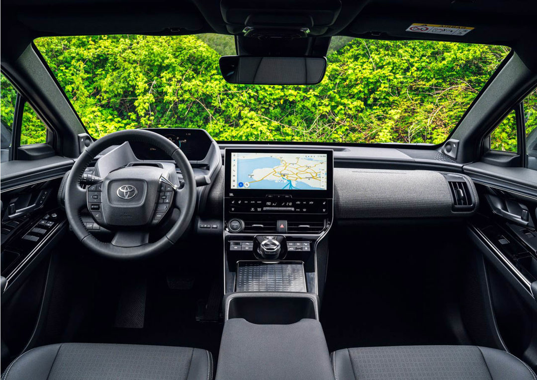 Toyota bZ4X interior