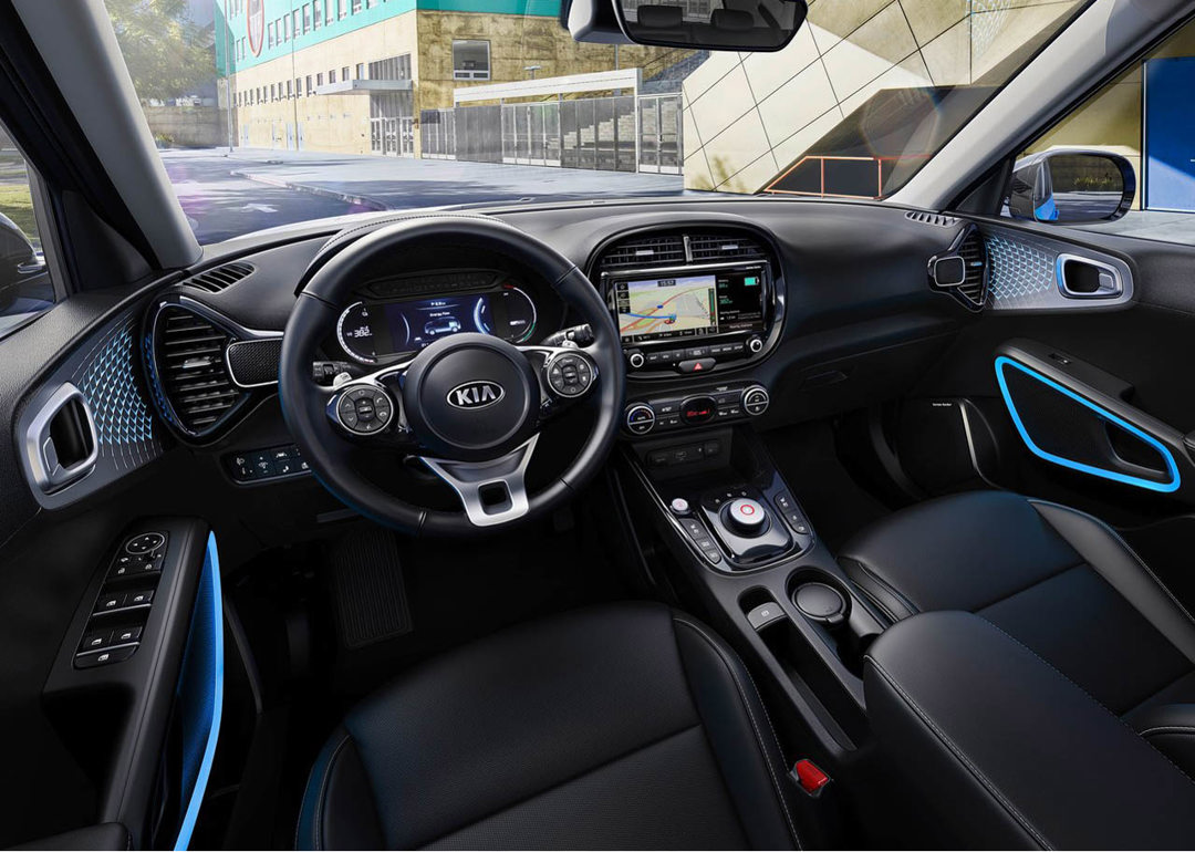 Kia Soul EV interior