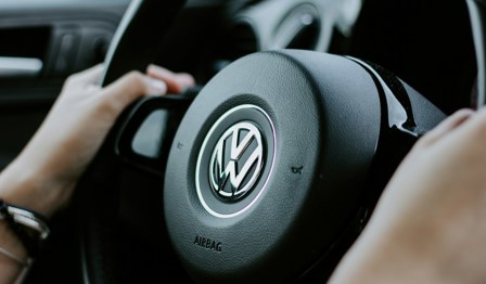 Volkswagen steering wheel