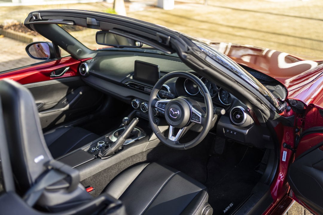 Mazda MX-5 Convertible interior