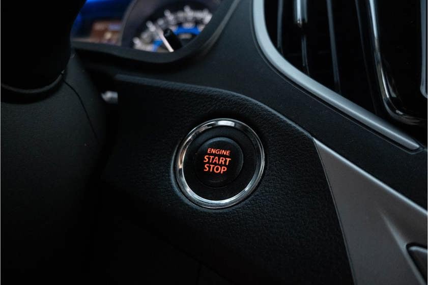 Engine stop-start button