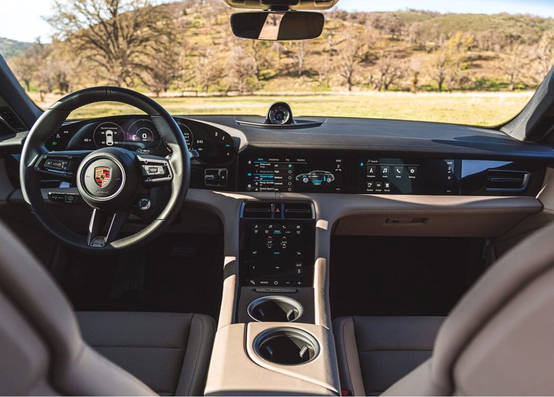 Porsche Taycan Cross Turismo interior