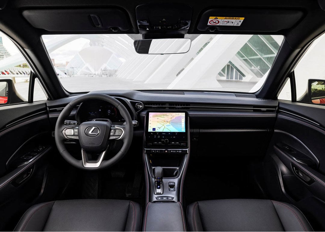 Lexus LBX interior