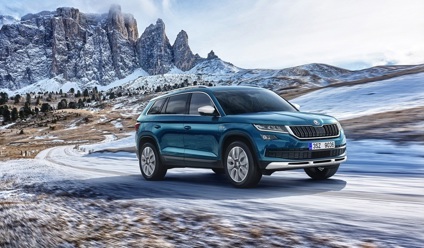 The new Skoda Kodiaq Scout