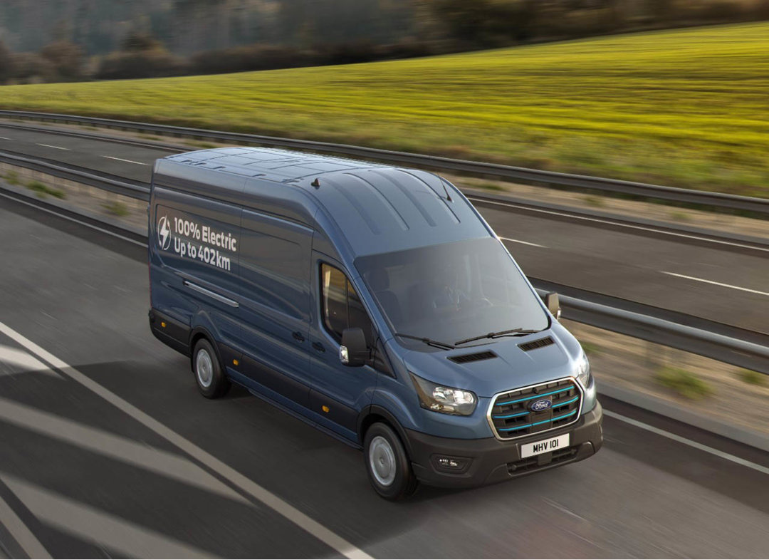 Ford E-Transit Double Cab exterior