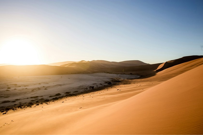 Namibia sand dunes