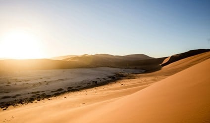 Namibia sand dunes